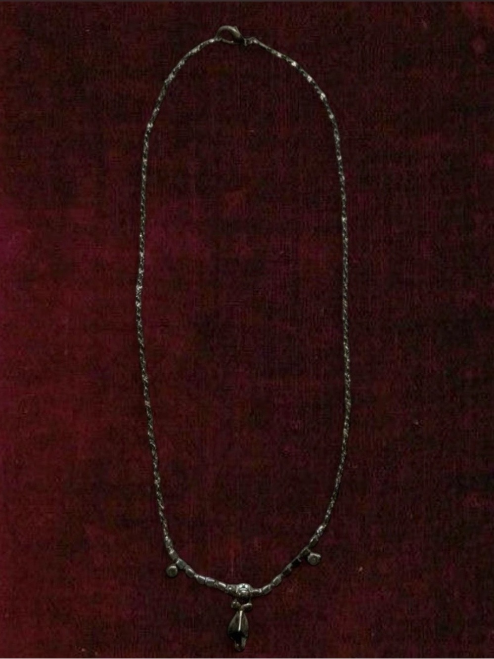 Vintage Rhinestone Necklace - Picture 3 of 5